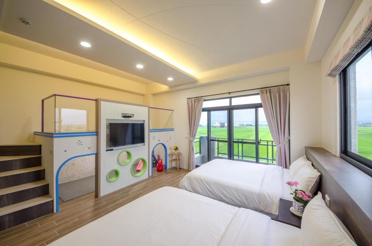 渡小夜電梯民宿 Yilannight B&B Wujie Eksteriør billede